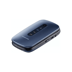 PANASONIC KX-TU456EX kék kártyafüggetlen mobiltelefon (121707)