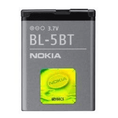 Nokia BL-5BT 870mAh Li-ion akkumulátor (gyári,csomagolás nélkül) (BL-5BT)