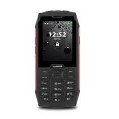 myPhone HAMMER 4 Dual-Sim mobiltelefon fekete-piros (HAMMER 4 Dual-Sim rd)
