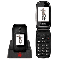 Evolveo EasyPhone FD mobiltelefon fekete (EP-700-FDB) (EP-700-FDB)