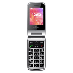 myPhone Rumba 2 mobiltelefon fekete-ezüst (5902983609483)