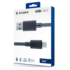 Nacon 5 méteres USB kábel PS5 (PS5) (PS5USBCCABLE5M)
