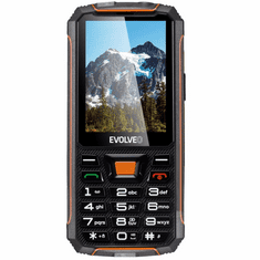Evolveo StrongPhone Z5 Dual-Sim mobiltelefon fekete-narancs (SGP-Z5-B)