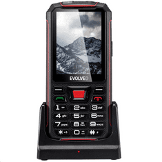 Evolveo StrongPhone Z4 Dual-Sim mobiltelefon fekete-piros (SGP-Z4-B)