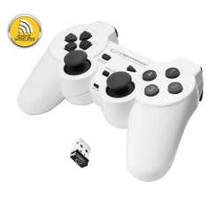 Esperanza EGG108W Gladiator Wireless Gamepad PS3/PC White (EGG108W)