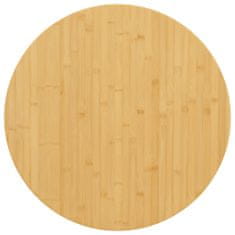 shumee bambusz asztallap Ø60 x 4 cm