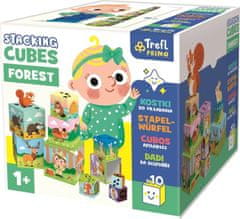 Trefl Primo Összecsukható Kockatorony Forest