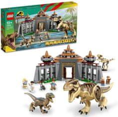 LEGO Jurassic World 76961 Látogatóközpont: T-rex és raptor támadása