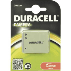 NB-6L Canon kamera akku 3,7V 700 mAh, Duracell