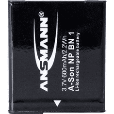 Ansmann NP-BN1 Sony kamera akku 3,7V 600 mAh, (1400-0009)