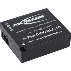 Ansmann DMW-BLG10E Panasonic kamera akku 7,4V 730 mAh, (1400-0063)