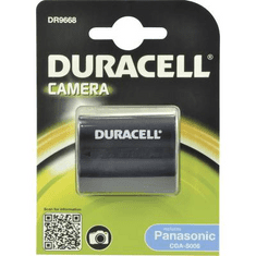 CGA-S006, CGR-S006, DMW-BMA7 Panasonic kamera akku 7,4V 700 mAh, Duracell