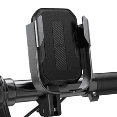 BASEUS Armor telefontartó motorkerékpárhoz, biciklihez, robogóhoz, fekete (SUKJA-01) (SUKJA-01)