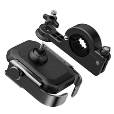 BASEUS Armor telefontartó motorkerékpárhoz, biciklihez, robogóhoz, fekete (SUKJA-01) (SUKJA-01)