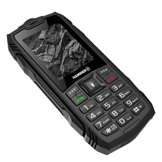 myPhone HAMMER Rock Dual-Sim mobiltelefon fekete - Bontott termék!