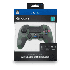 Nacon Asymmetriic Wireless Controller PS4 gamepad terepmintás (PS4OFPADWLCAMOGREEN) (PS4OFPADWLCAMOGREEN)