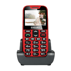 Evolveo EasyPhone XD EP-600 mobiltelefon piros