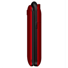 Evolveo EasyPhone FD mobiltelefon fekete-piros (EP-700-FDR)
