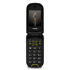 myPhone HAMMER BOW+ mobiltelefon fekete-sárga