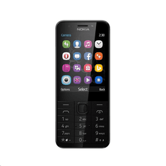 Nokia 230 Dual SIM Dark Silver mobiltelefon fekete-ezüst (A00026952)