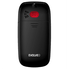 Evolveo EasyPhone FD mobiltelefon fekete (EP-700-FDB)