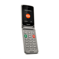 Gigaset GL590 Dual-Sim mobiltelefon szürke