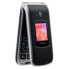 myPhone Rumba 2 mobiltelefon fekete-ezüst (5902983609483)