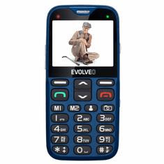 Evolveo EasyPhone XG mobiltelefon kék (EP-650-XGL)