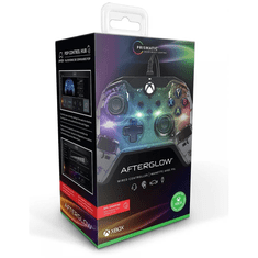 PDP Afterglow Fekete, Kék, Átlátszó USB Gamepad Analóg/digitális Xbox One, Xbox Series S, Xbox Series X (049-005-EU)