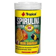 TROPICAL Super Spirulina Forte Mini Granulat 100ml/56g granulált apró szemcsés haltáp spirulinával