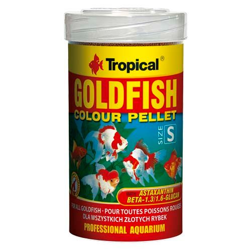TROPICAL Goldfish Colour Pellet S 100ml/45g színélénkítő aranyhaltáp