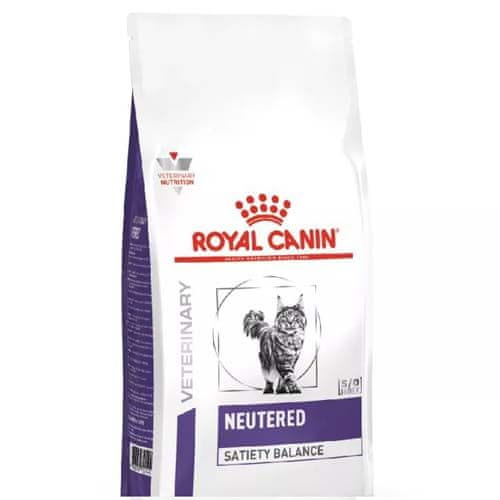 Royal Canin VHN CAT NEUTERED SATAIETY BALANCE 1,5kg eledel ivartalanított és sterilizált macskáknak 7 éves korig