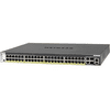 M4300-52G-PoE+ 1000W PSU Vezérelt L2/L3/L4 Gigabit Ethernet (10/100/1000) Ethernet-áramellátás (PoE) támogatása 1U Fekete (GSM4352PB-100NES)