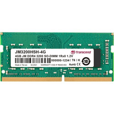 Transcend 4GB 3200MHz DDR4 Notebook RAM CL22 (JM3200HSH-4G) (JM3200HSH-4G)