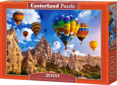 Castorland Puzzle színes léggömbök, Kappadókia 2000 darab