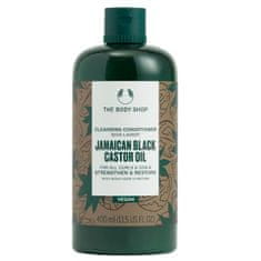 The Body Shop Öblítést nem igénylő balzsam göndör és hullámos hajra Jamaican Black Castor Oil (Cleansing Condition