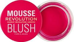 Makeup Revolution Arcpirosító Mousse Blush 6 g (Árnyalat Juicy Fuchsia Pink)