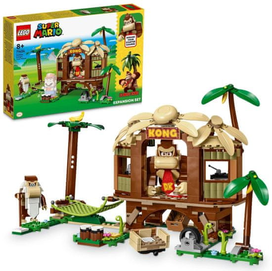 LEGO Super Mario 71424 Donkey Kong Tree House bővítő készlet