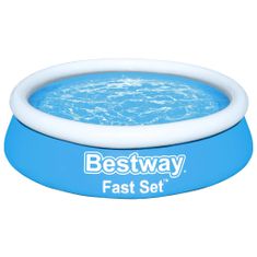 Bestway Fast Set kék kerek felfújható medence 183 x 51 cm 3202551