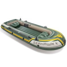 Intex Seahawk 68351NP 4 személyes csónakszett evez?kkel/pumpával 3202725