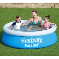 Bestway Fast Set kék kerek felfújható medence 183 x 51 cm 3202551