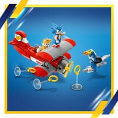 LEGO Sonic The Hedgehog 76991 Tails műhelye és Tornádó repülőgép