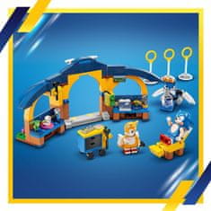 LEGO Sonic The Hedgehog 76991 Tails műhelye és Tornádó repülőgép