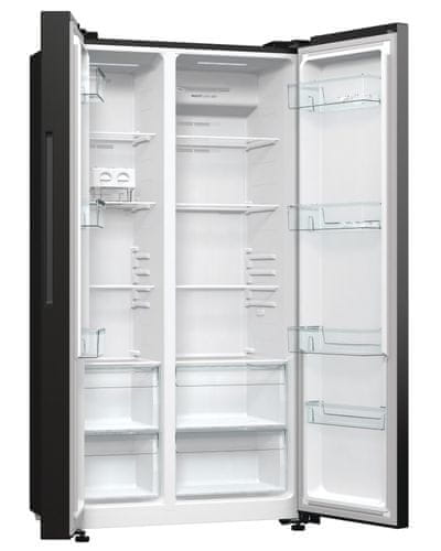 Szabadon álló hűtőszekrény Gorenje NRR9185EABXL