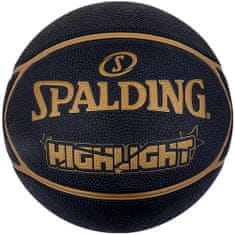 Spalding Labda do koszykówki fekete 7 Highlight Ball