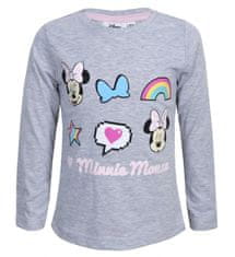 Disney pizsama Minnie Egér szivárvánnyal szürke 3-4 év (104 cm)