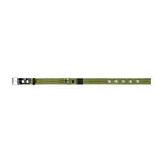WAUDOG Kétrétegű pamut fényvisszaverő nyakörv hossza: 41-53 cm, szélessége: 25 mm zöld