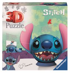 Ravensburger Puzzle-Ball Disney: Stitch fülekkel, 72 darab