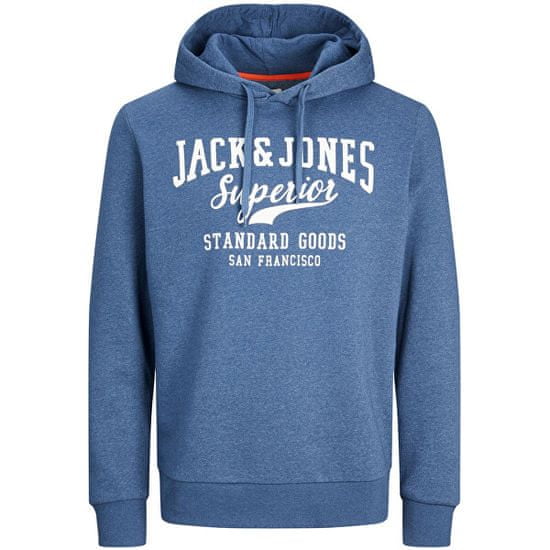 Jack&Jones Férfi sportfelső JJELOGO Regular Fit 12238250 Ensign Blue