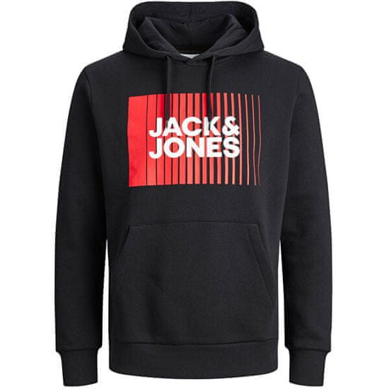 Jack&Jones Plus Férfi sportfelső JJECORP Regular Fit 12236806 Black